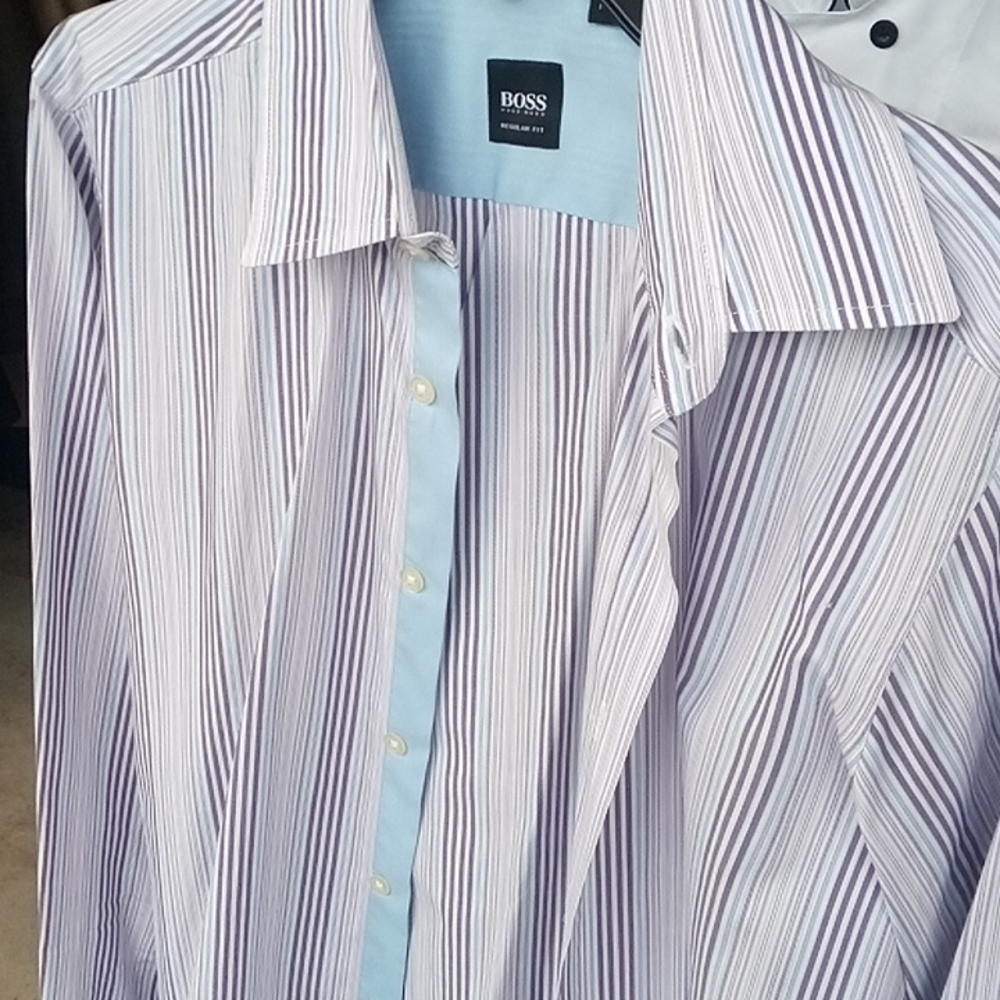 BOSS Hugo Boss Dress Shirt Regular Fit Size M